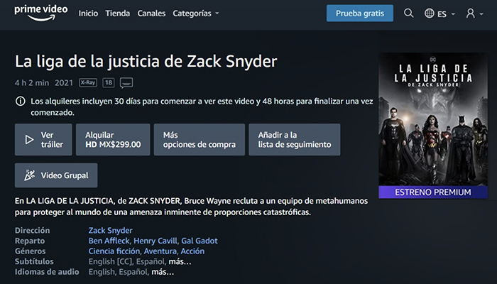 La liga de la justicia de Zack Snyder - revista reporte - Marmurek
